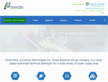 Tablet Screenshot of power-plus.com